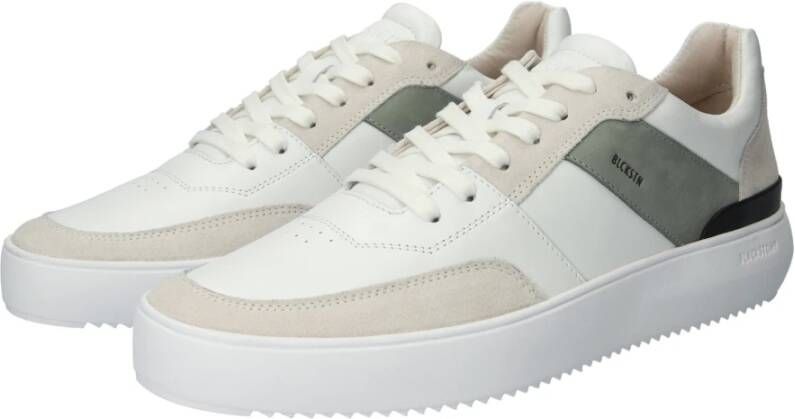Blackstone Gage White Slate Grey Sneaker (mid) Multicolor Heren