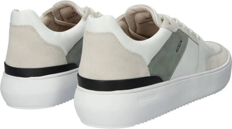 Blackstone Gage White Slate Grey Sneaker (mid) Multicolor Heren