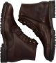 Blackstone Lester UG21 Dark Brown Lace-ups Heren Dark brown - Thumbnail 2
