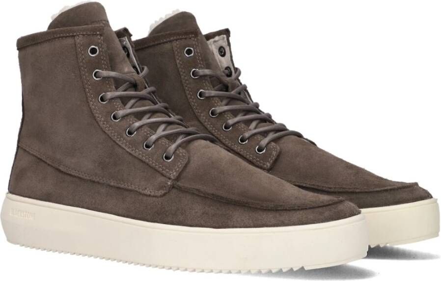 Blackstone Heren Sneakers met Vachtvoering Brown Heren