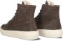BLACKSTONE Hoge Sneakers Heren Ag103 Maat: 42 Materiaal: Suède Kleur: Bruin - Thumbnail 3