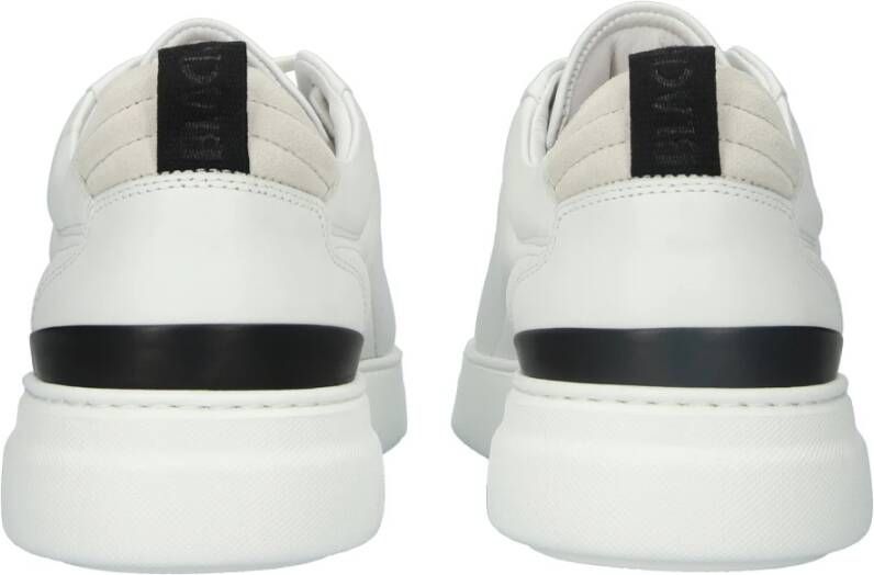 Blackstone Witte Sneaker Lage Profiel Stijl White Heren