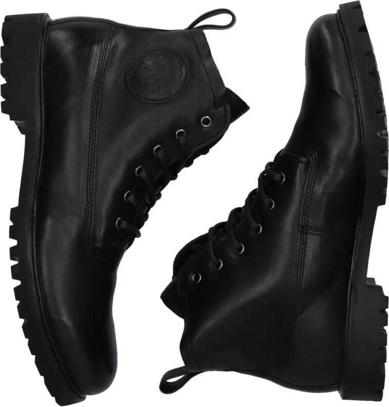 Blackstone Lace-Up Sheepskin Boots
