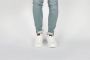 Blackstone ROGER LOW RM50 White Navy Sneaker (low) Heren White - Thumbnail 14