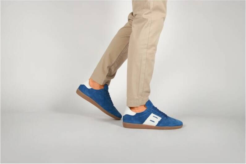 Blackstone Lime Wren Jasper Blue Sneaker (low)