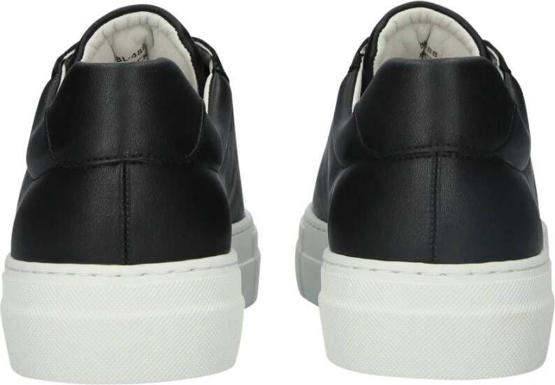Blackstone Zwarte Vegan Lage Sneaker Black Dames