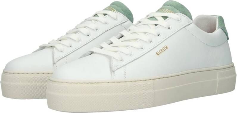 Blackstone Mae White Oxide Sneaker (low) White Dames