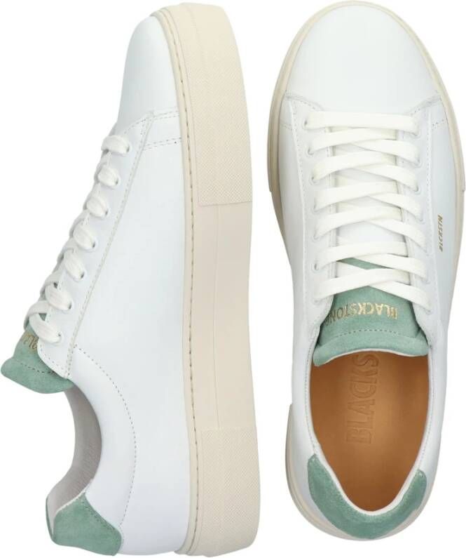 Blackstone Mae White Oxide Sneaker (low) White Dames