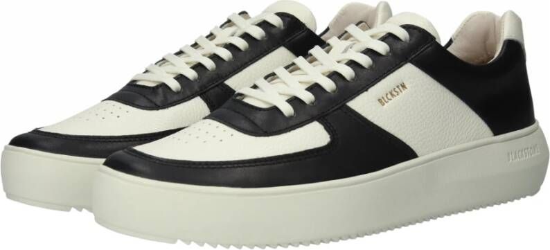 Blackstone Marly White-black Sneaker (low) Black Dames
