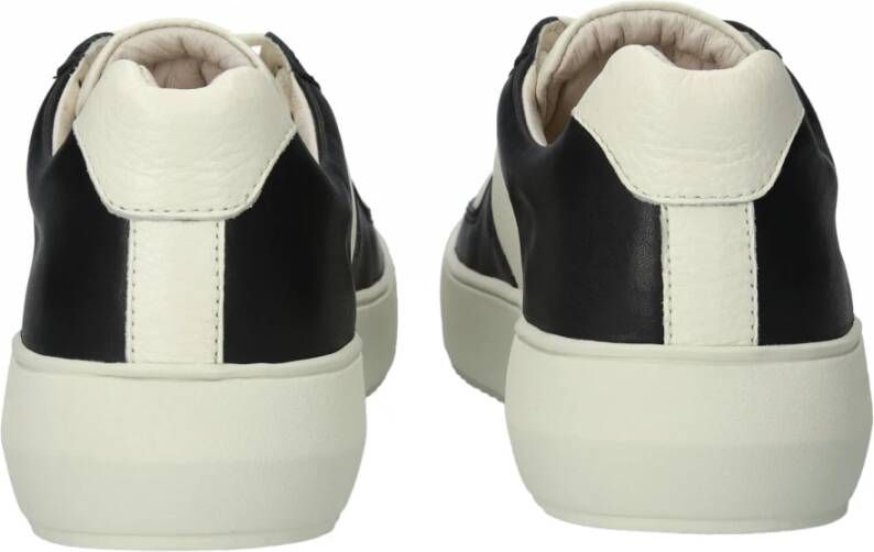 Blackstone Marly White-black Sneaker (low) Black Dames