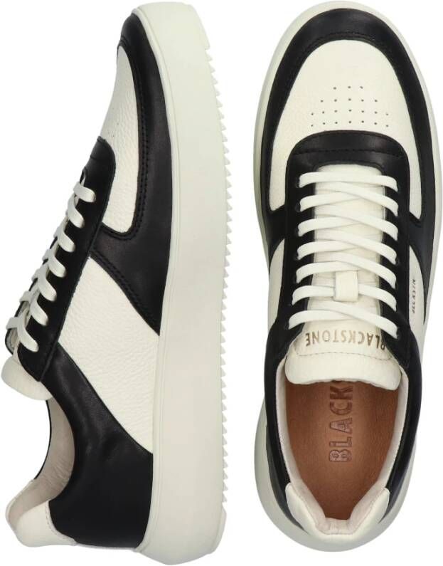 Blackstone Witte Sneaker Marly Stijl Black Dames