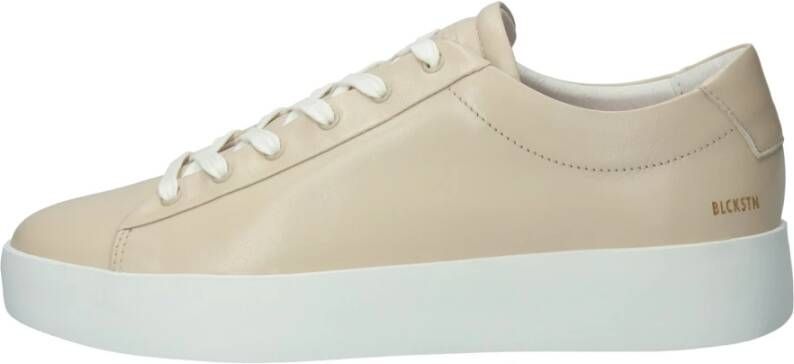 Blackstone Lamb Sneaker Casual Stijl Beige Dames
