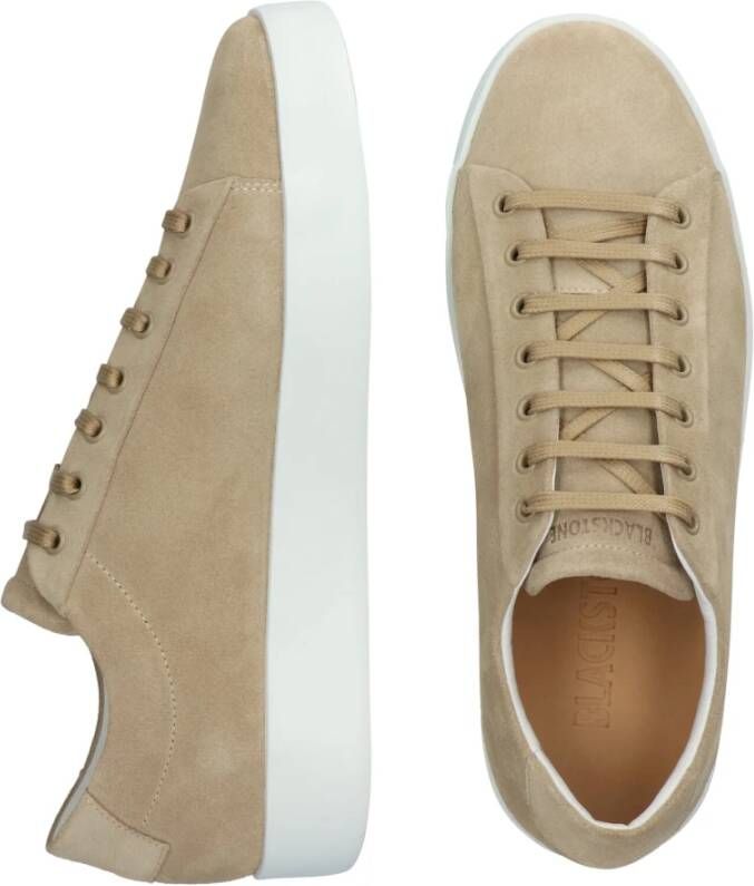 Blackstone Mouton Sneaker Low Beige Heren