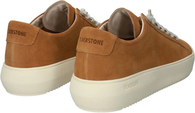 Blackstone Lage Cuoio Sneaker Brown Heren