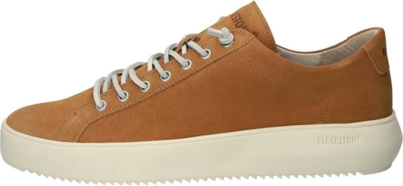 Blackstone Lage Cuoio Sneaker Brown Heren