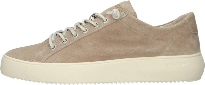 Blackstone Citroen Peper Lage Sneaker Beige Heren