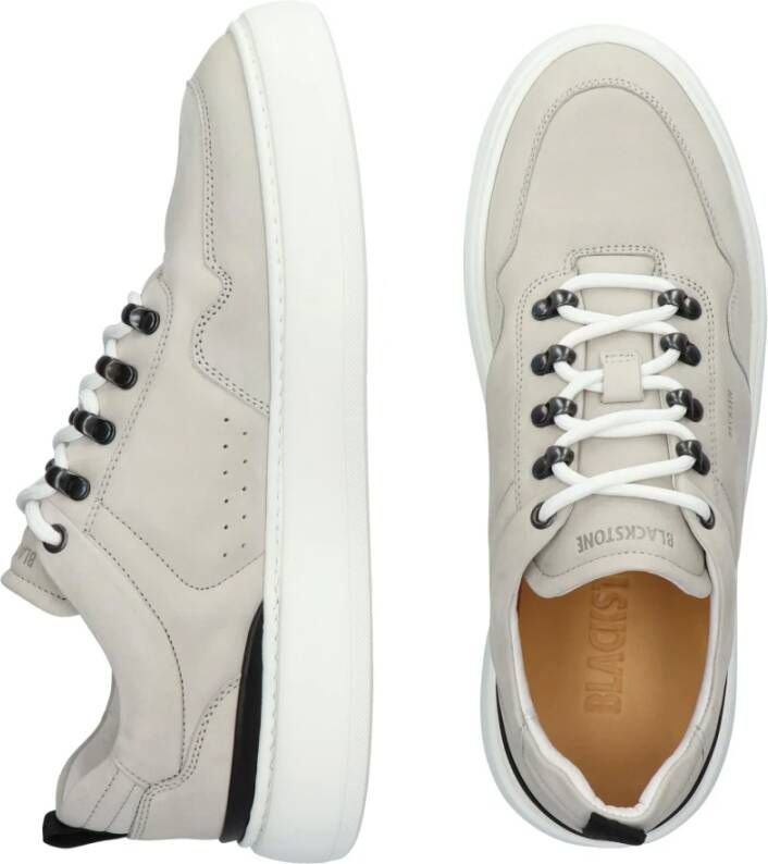 Blackstone Nolan Light Grey Sneaker (low) Gray Heren