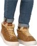 Blackstone ARNAQ QL48 RUST MID SNEAKER SHEEPSKIN Vrouw Brown - Thumbnail 12