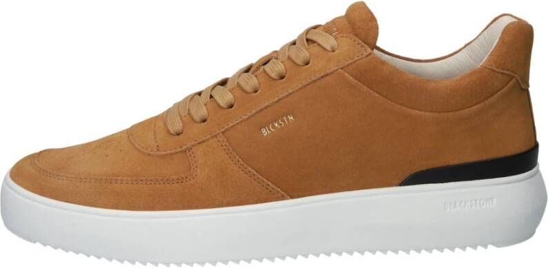 Blackstone Cuoio Sneaker Mid Brown Heren