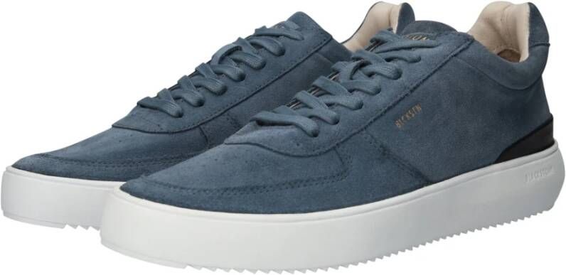 Blackstone Jeans Sneaker Mid Style Blue Heren