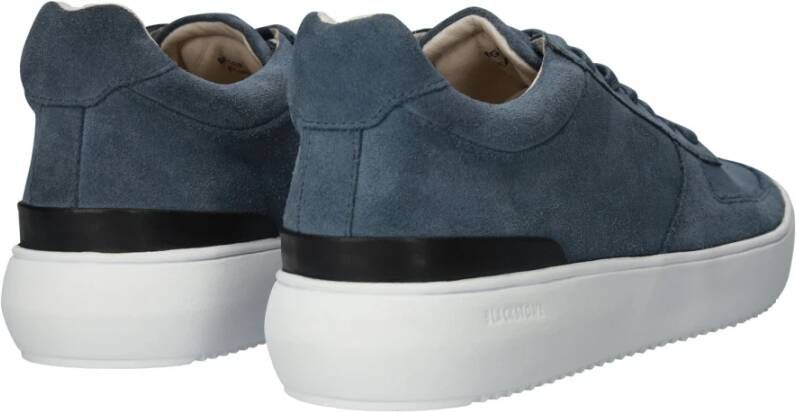 Blackstone Jeans Sneaker Mid Style Blue Heren