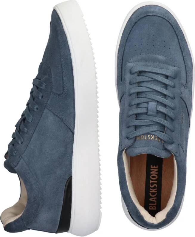 Blackstone Jeans Sneaker Mid Style Blue Heren