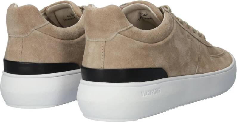 Blackstone Citroen Peper Mid Sneaker Beige Heren