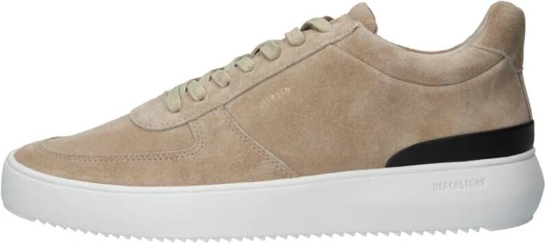 Blackstone Citroen Peper Mid Sneaker Beige Heren