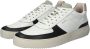 Blackstone Wit-zwarte Sneaker Mid-top Stijl White Heren - Thumbnail 2