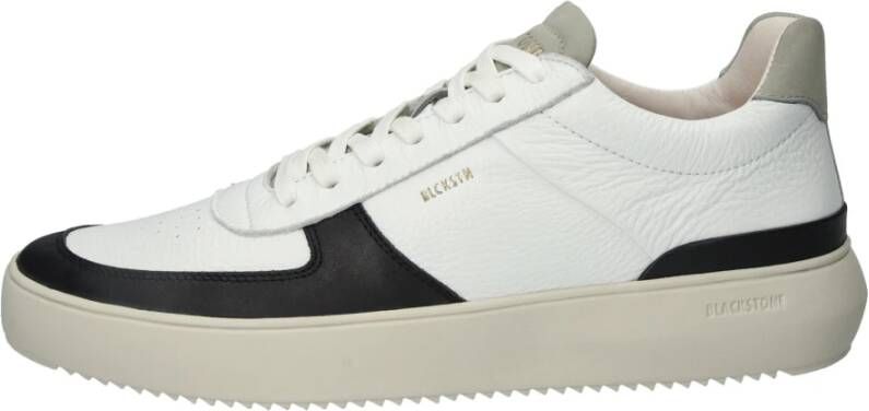 Blackstone Radley White-black Sneaker (mid) White Heren