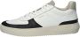 Blackstone Wit-zwarte Sneaker Mid-top Stijl White Heren - Thumbnail 5