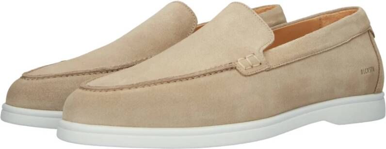 Blackstone Mouton Slip-ons Beige Heren