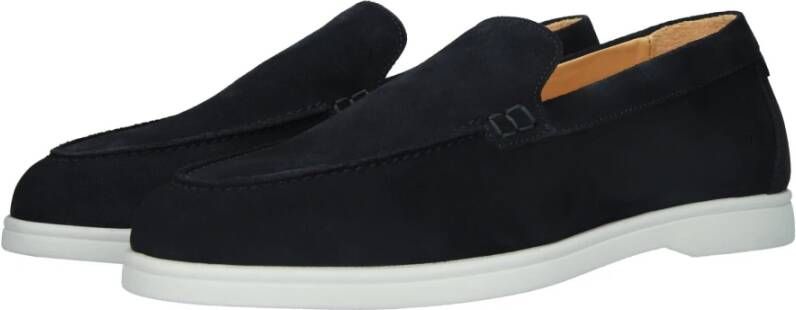 Blackstone Navy Slip-ons voor Heren Blue Heren