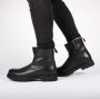 Blackstone Winter leren laarzen met rits Black Heren - Thumbnail 12