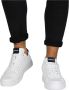 Blackstone ROGER LOW White Dark Denim Sneaker (low) Man White - Thumbnail 14