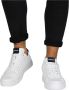 Blackstone Roger Low White Dark Denim Sneaker (low) Man White - Thumbnail 14