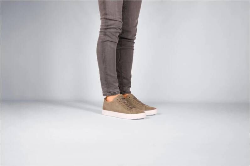 Blackstone Minimalist Sneaker Roger Low Green Heren
