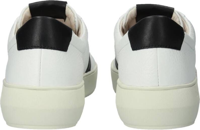 Blackstone Wit-zwart Ryder Sneaker White Dames