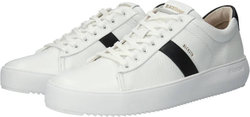Blackstone Ryder White-black Sneaker (low) White Heren