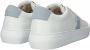 Blackstone RYDER White Cambray Blue Sneaker (low) Vrouw White - Thumbnail 6
