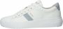 Blackstone RYDER White Cambray Blue Sneaker (low) Vrouw White - Thumbnail 7