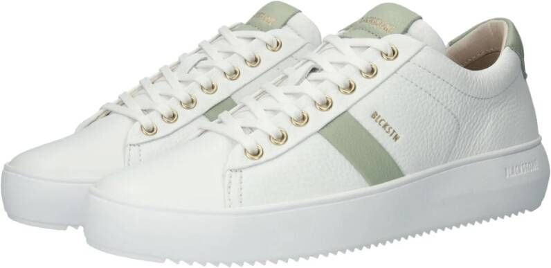 Blackstone Wit-Reseda Sneaker White Dames