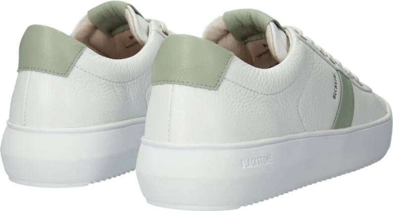 Blackstone Ryder White-reseda Sneaker (low) White Dames