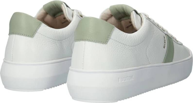 Blackstone Wit-Reseda Sneaker White Dames