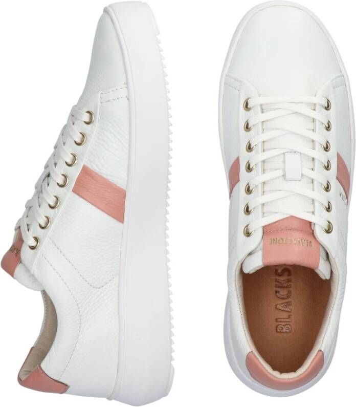 Blackstone Ryder White-rose Dawn Sneaker (low) White Dames