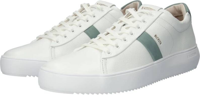 Blackstone Wit Leisteen Grijs Sneaker White Heren