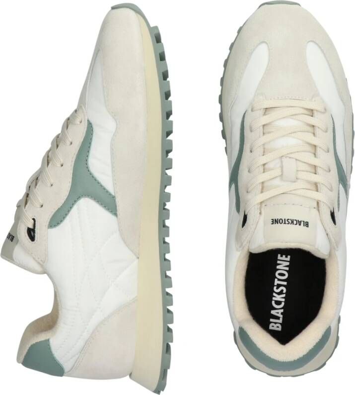 Blackstone Scoria Legend White Green Milieu Runner Sneaker Multicolor Heren