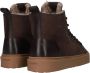 Blackstone SERMEQ AKNA Coffee Sneaker (high) Vrouw Dark brown - Thumbnail 5