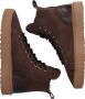 Blackstone SERMEQ AKNA Coffee Sneaker (high) Vrouw Dark brown - Thumbnail 7