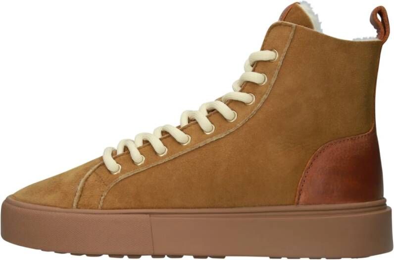 Blackstone Sermeq Akna Dijon Sneaker (high) Brown Dames